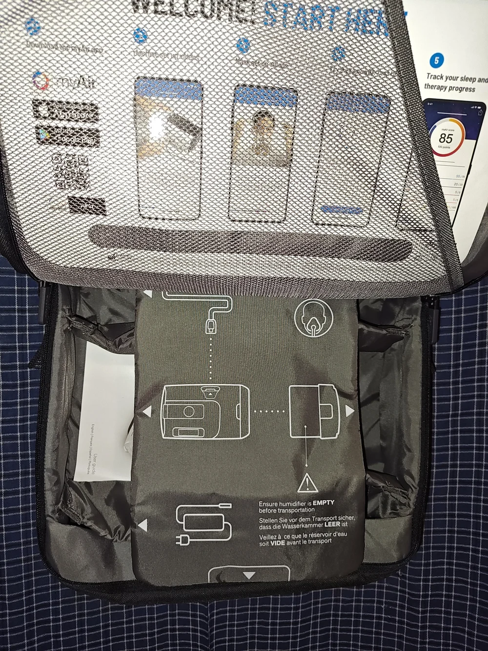 ResMed branded messenger